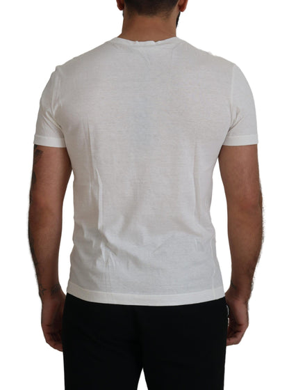 White D&G YES! THANKS! Tee Cotton T-shirt