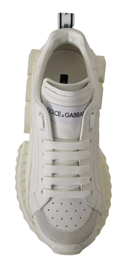 White Super Queen Sneakers Leather Shoes