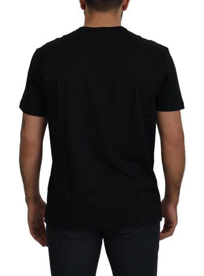 Black DG King Royals Logo Crewneck T-shirt