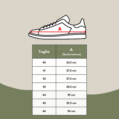 White Leather Sneakers with Silver Logo