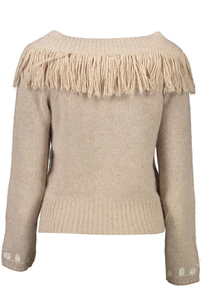 Beige Wool Sweater