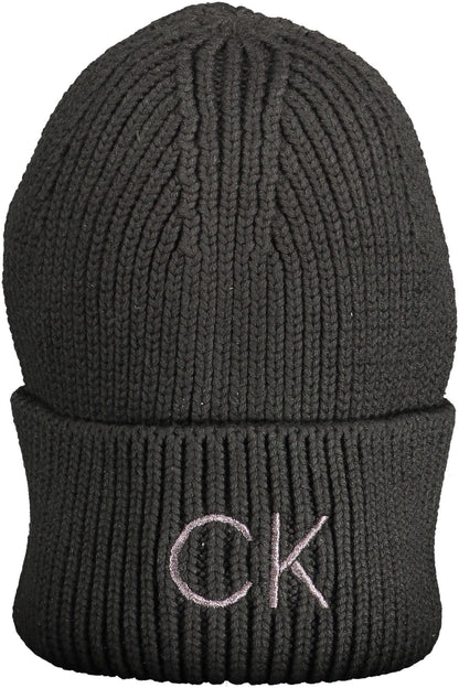 Black Cotton Hat