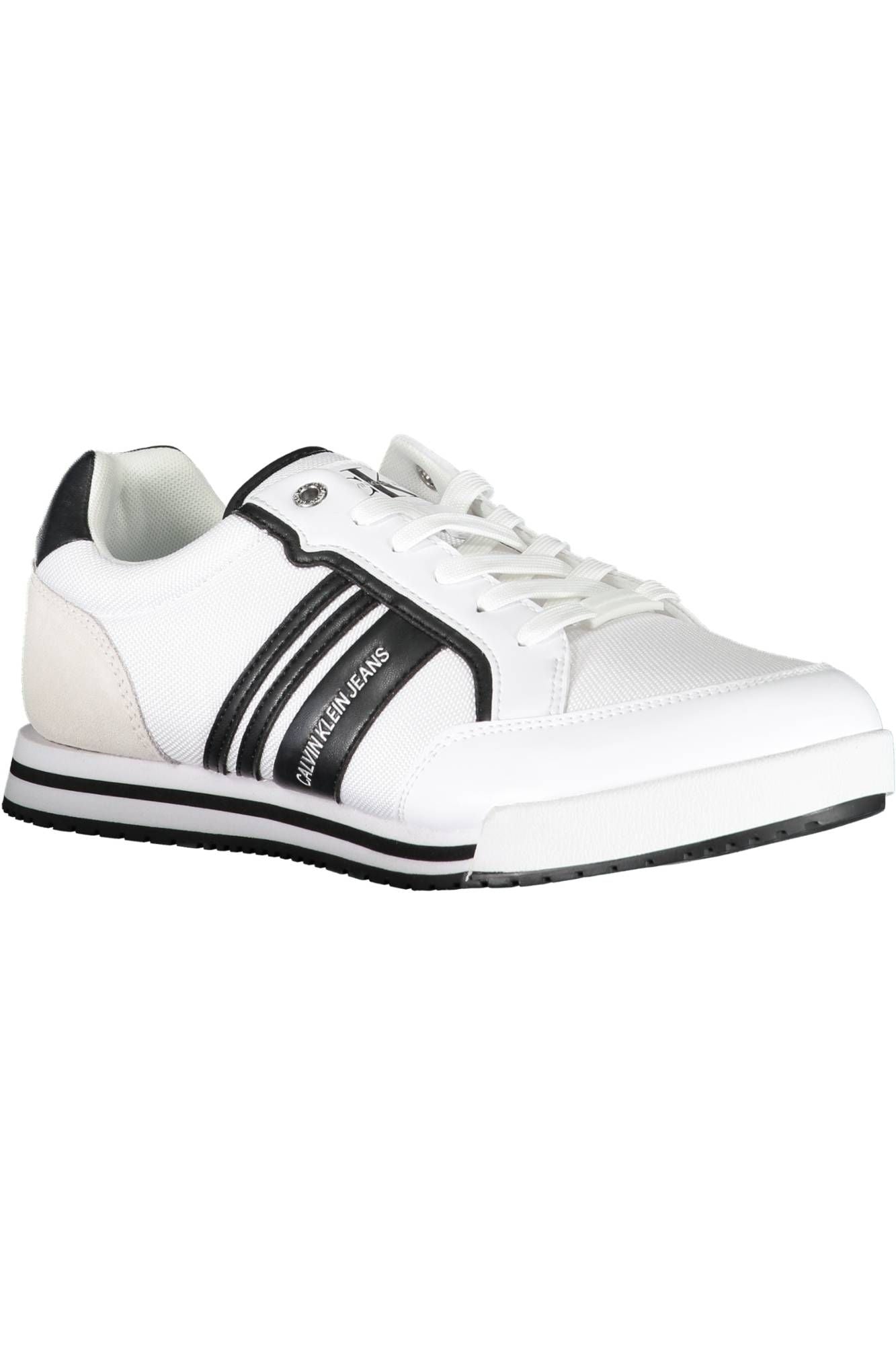 White Polyester Sneaker