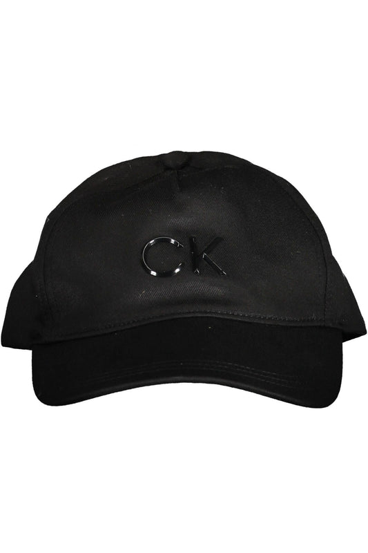 Black Cotton Hat