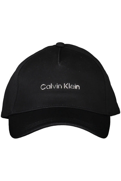 Black Cotton Hat