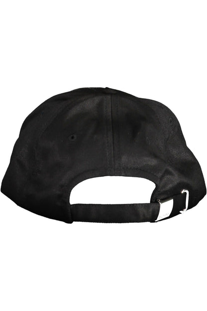 Black Cotton Hat