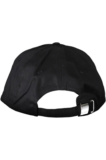 Black Cotton Hat