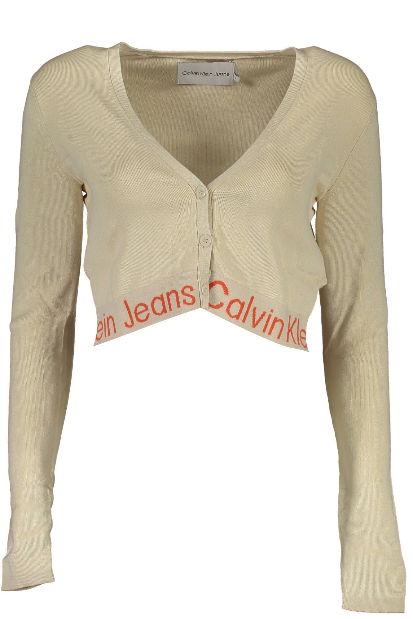 Beige Lyocell Sweater