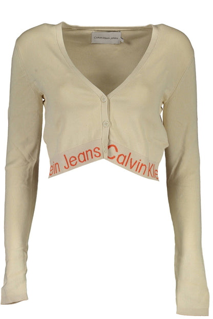 Beige Lyocell Sweater
