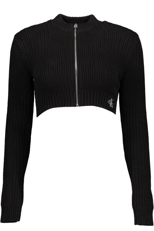 Black Cotton Sweater
