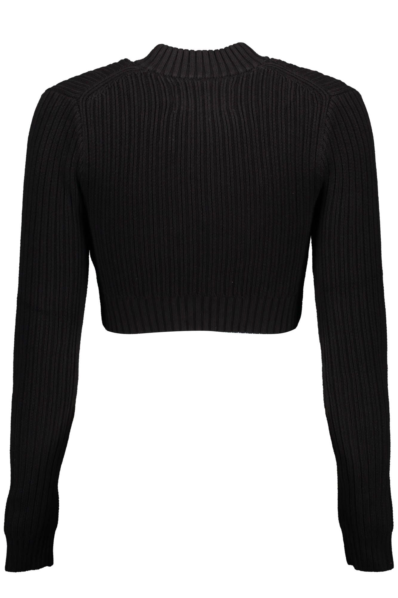 Black Cotton Sweater