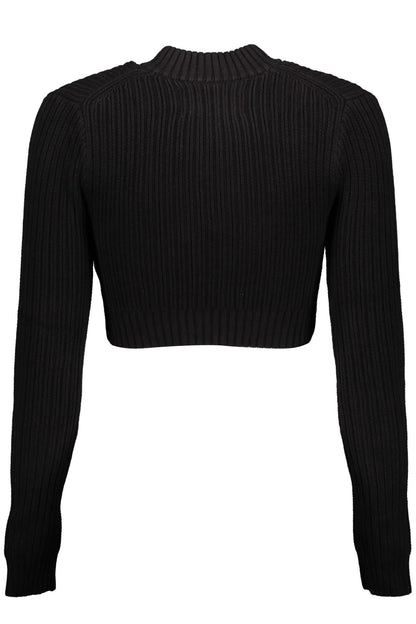 Black Cotton Sweater