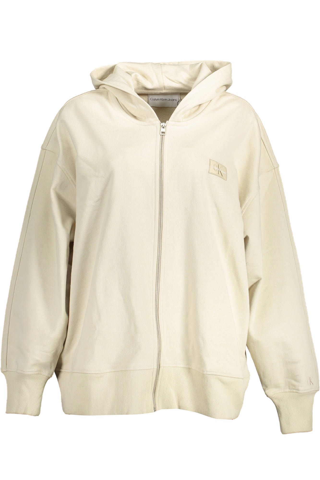 Beige Cotton Sweater