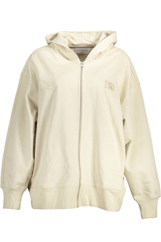Beige Cotton Sweater