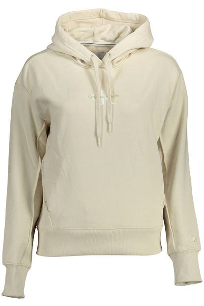 Beige Cotton Sweater