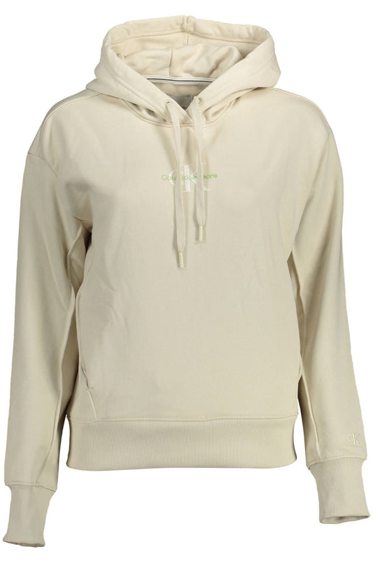 Beige Cotton Sweater