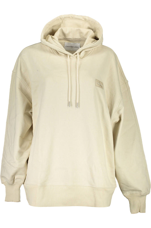 Beige Cotton Sweater