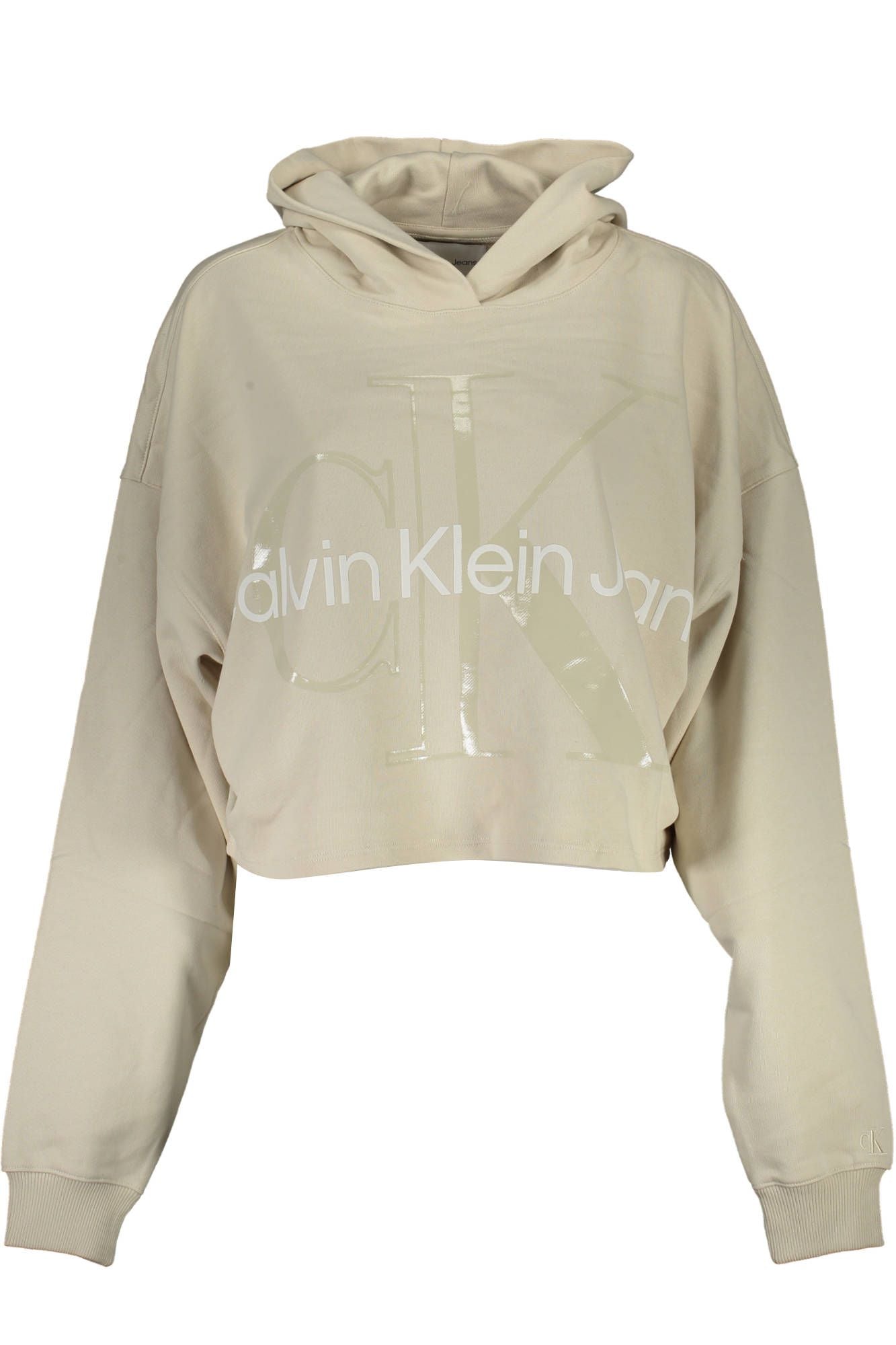 Beige Cotton Sweater