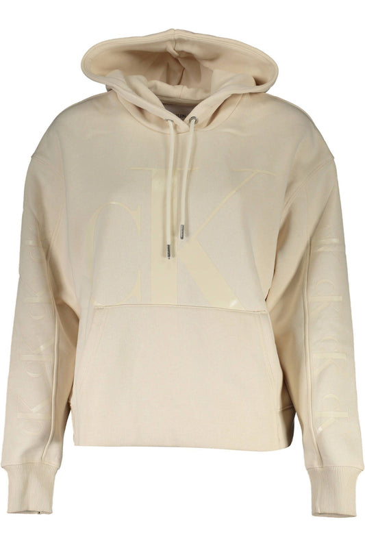 Beige Cotton Sweater