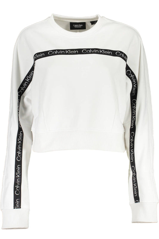 White Polyester Sweater