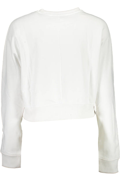White Polyester Sweater