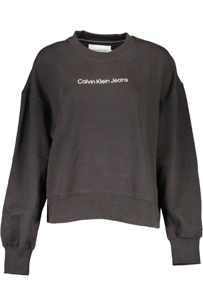 Black Cotton Sweater