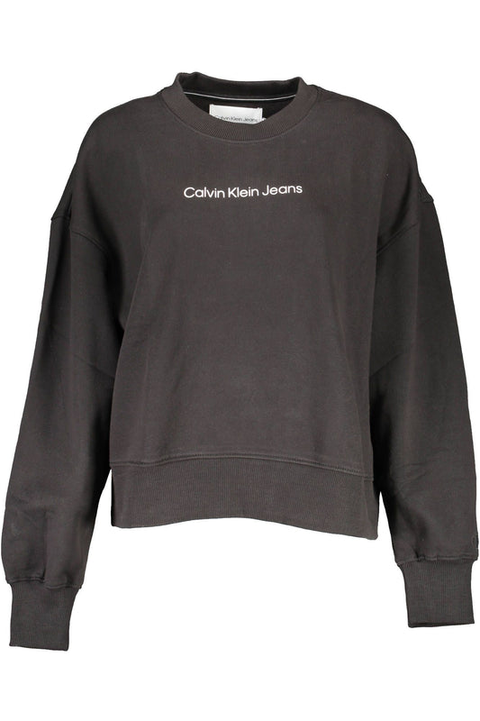 Black Cotton Sweater