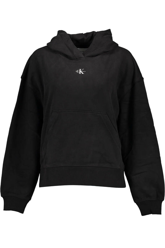 Black Cotton Sweater