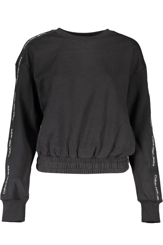 Black Cotton Sweater
