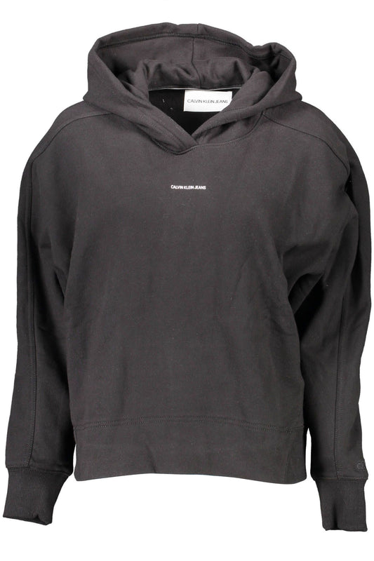 Black Cotton Sweater