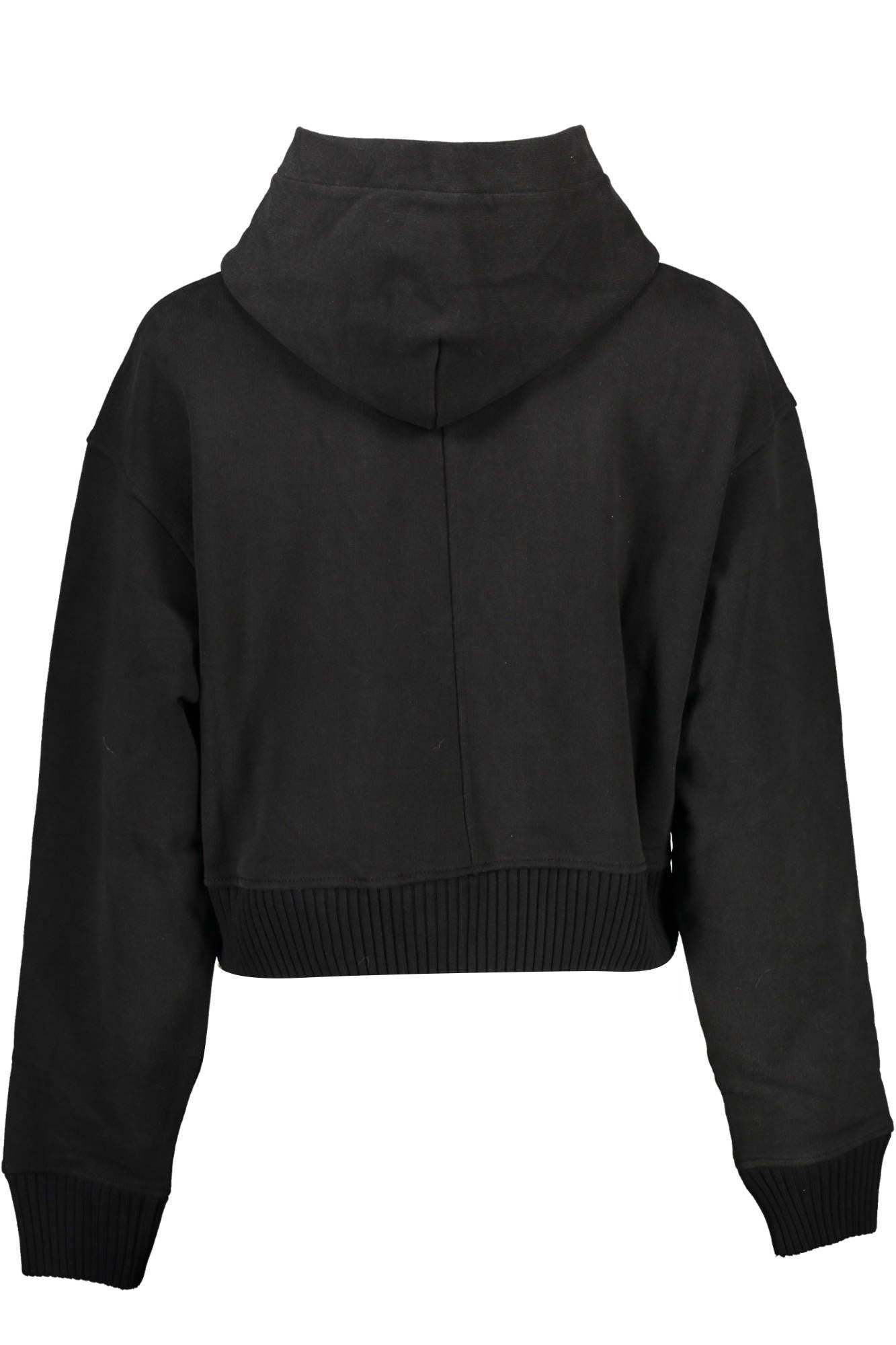 Black Cotton Sweater