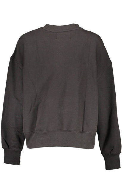 Black Cotton Sweater