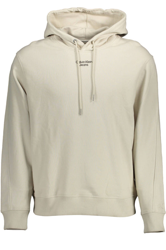 Beige Cotton Sweater