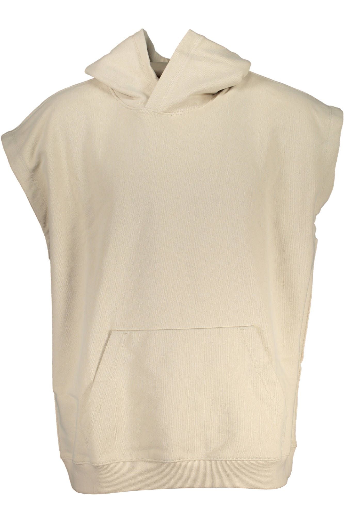 Beige Cotton Sweater