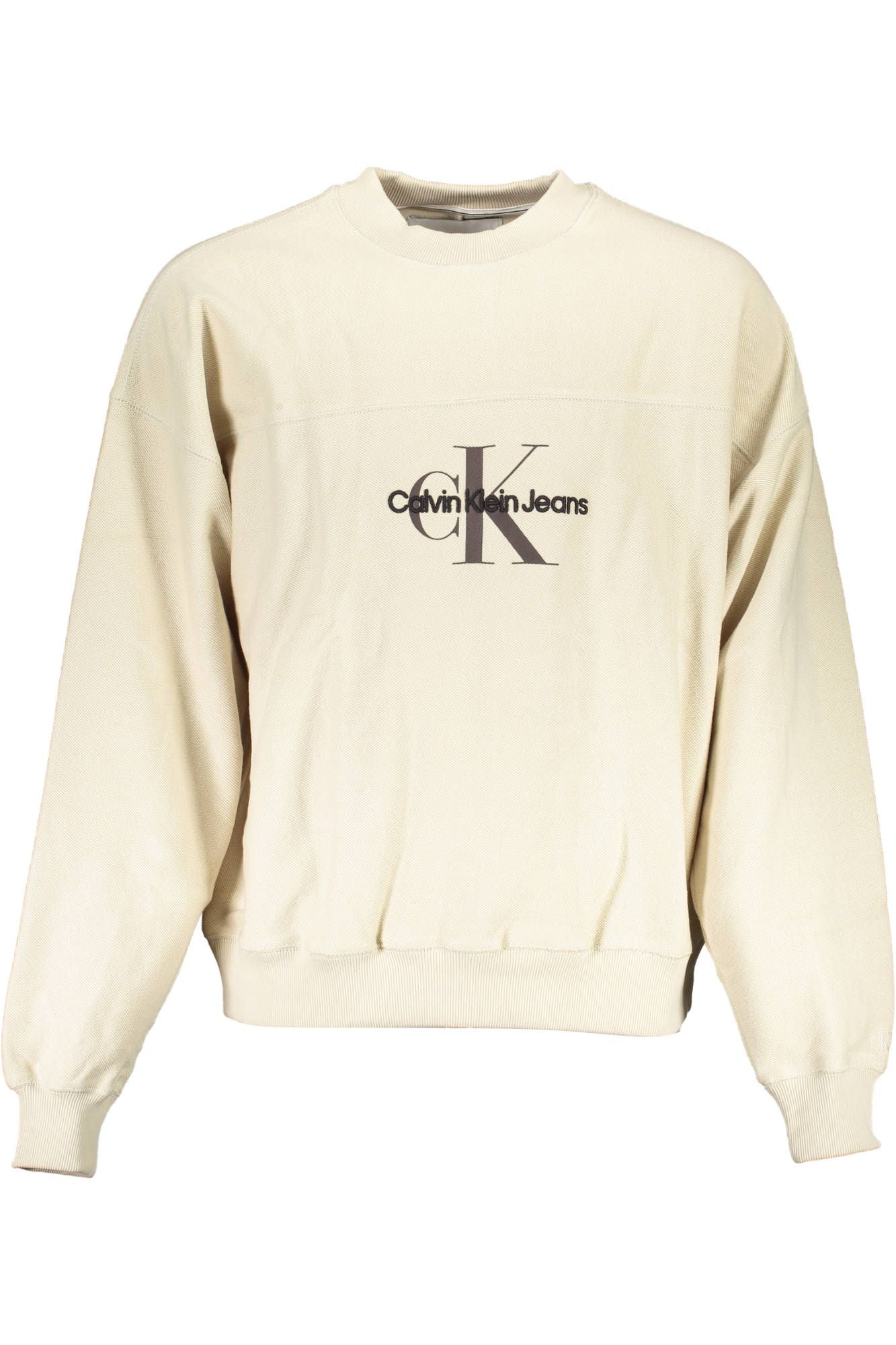 Beige Cotton Sweater