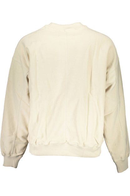 Beige Cotton Sweater