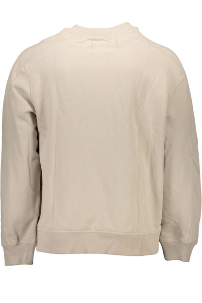 Beige Cotton Sweater