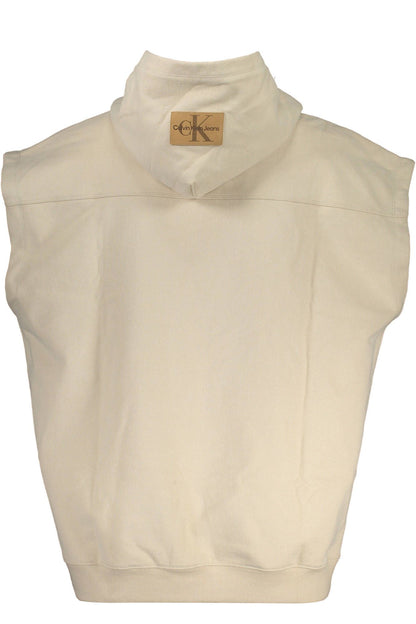 Beige Cotton Sweater