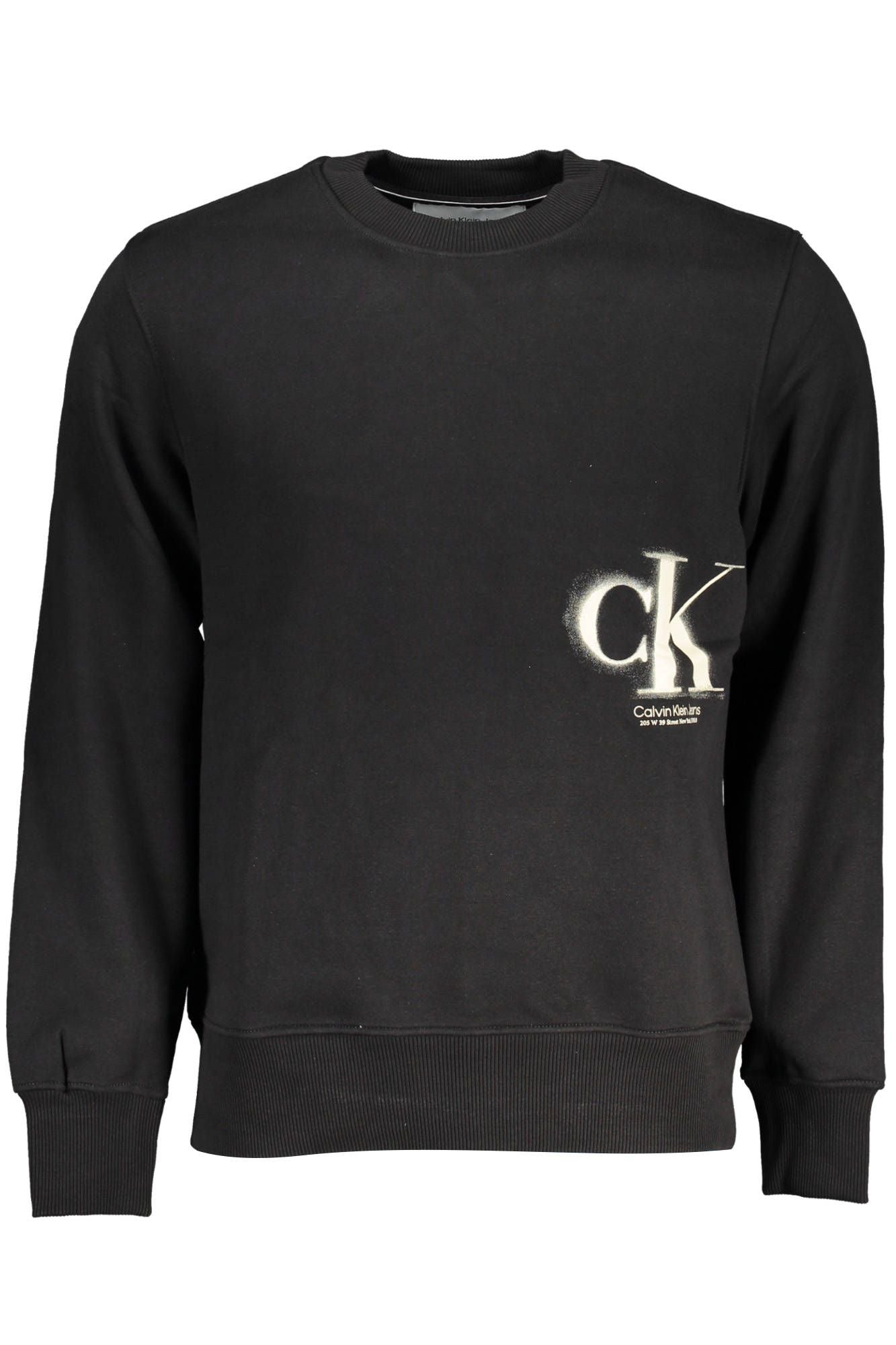 Black Cotton Sweater
