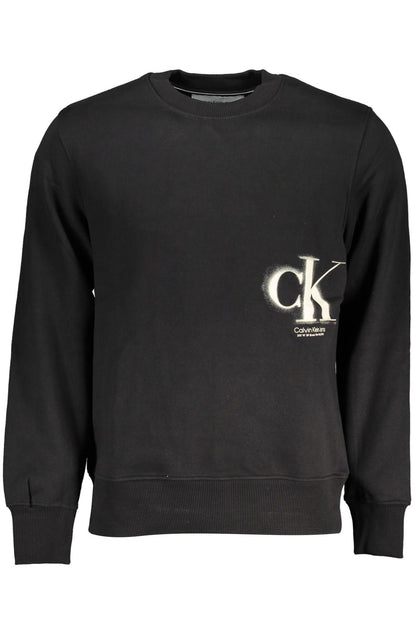 Black Cotton Sweater
