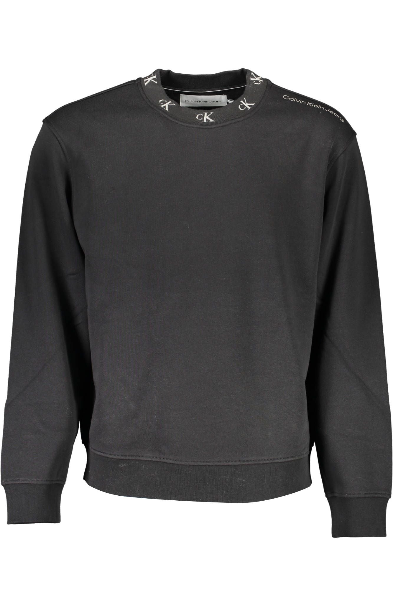 Black Cotton Sweater