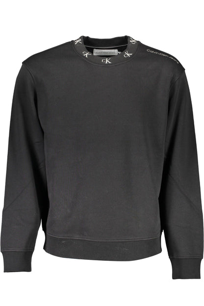 Black Cotton Sweater