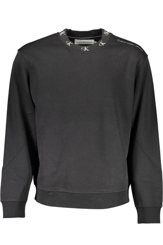 Black Cotton Sweater