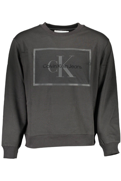 Black Cotton Sweater