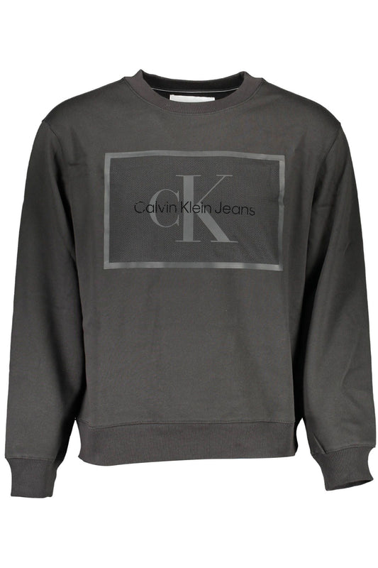 Black Cotton Sweater