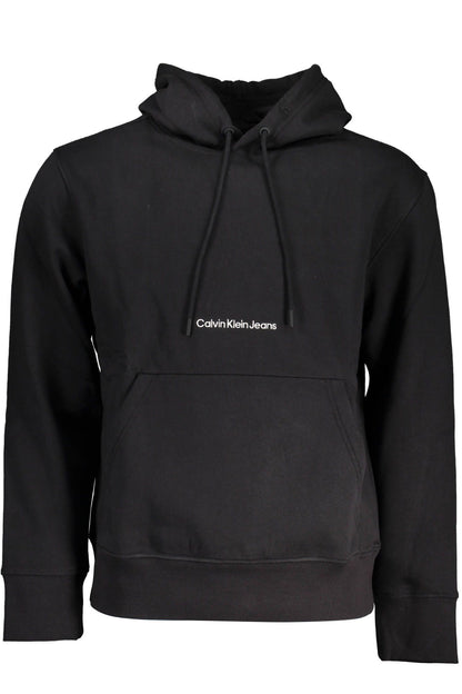 Black Cotton Sweater