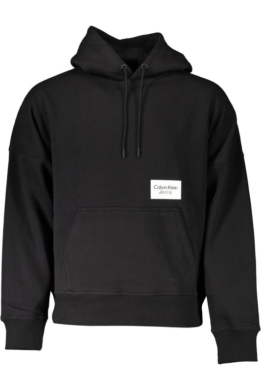 Black Cotton Sweater