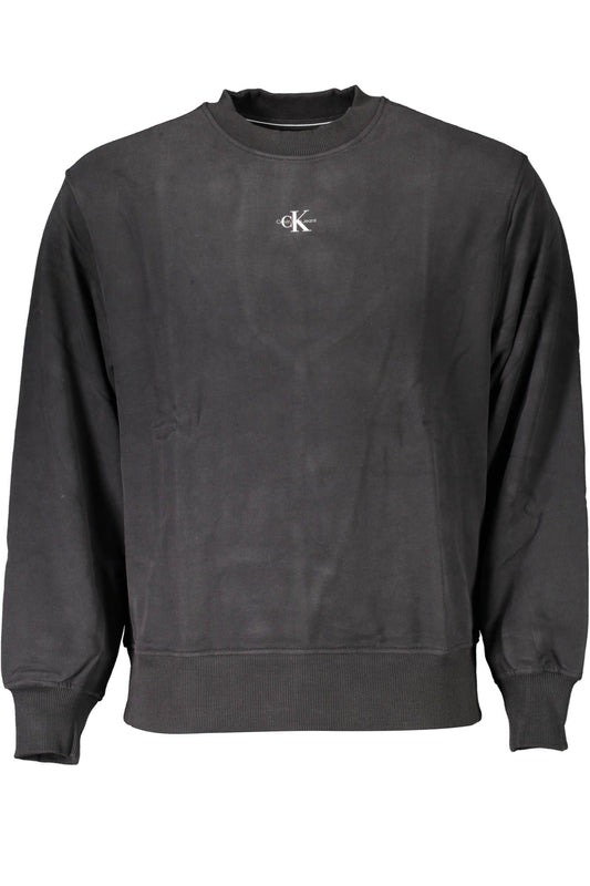 Black Cotton Sweater