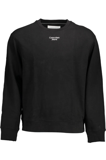 Black Cotton Sweater