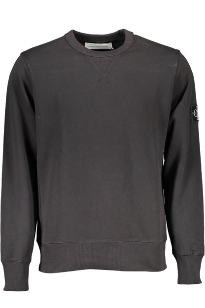 Black Cotton Sweater